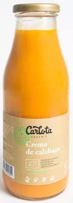 Crema de Calabaza ecológica Carlota organic 500 ml, code 8437015940014