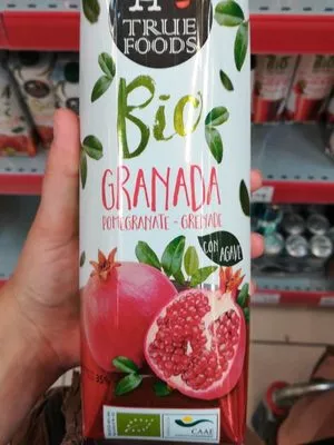 Bio zumo de granada ecológico con ágave True Foods , code 8437017009009