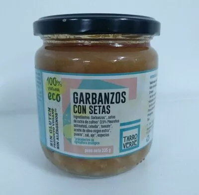 Garbanzos con setas Tarro Verde 335 g, code 8437018716067