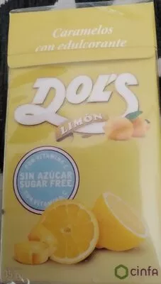 Caramelos limón con edulcorantes Dol's 35 g, code 8470003811866