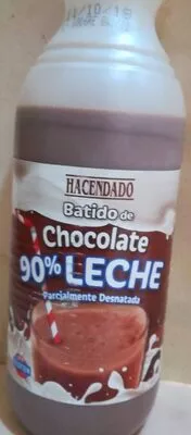 Batido de chocolate 90% leche Hacendado 1 L, code 8480000100108