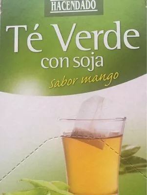 Te verde con soja sabor mango Hacendado , code 8480000113061