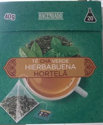 Té Verde Hierbabuena Hacendado , code 8480000114426