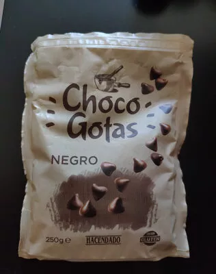 Choco Gotas Negro Hacendado, Antiu Xixona 250 g, code 8480000125446