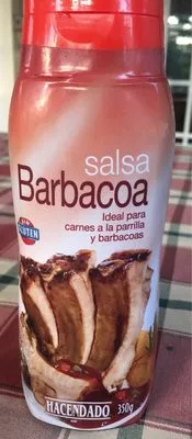 Salsa barbacoa Hacendado 350 g, code 8480000173324
