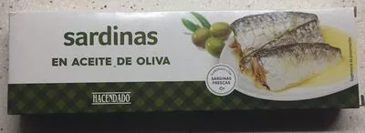Sardinas en aceite de oliva Hacendado , code 8480000182524