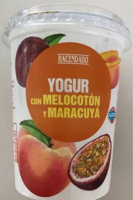 Yogur con melocoton y maracuyá Hacendado 500 g, code 8480000203793