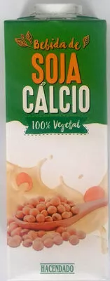 Bebida de soja con calcio Hacendado 1 l, code 8480000293138