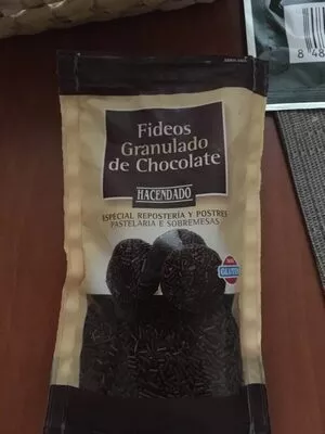 Fideos granulados de chocolate Hacendado 100g, code 8480000322272
