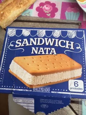 Sandwich nata Hacendado , code 8480000640598