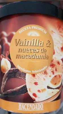 Vainilla y nueces de macadamia Hacendado 500 ml, code 8480000644350
