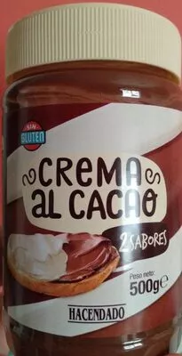 Crema al cacao 2 sabores Hacendado 500 g, code 8480000674173