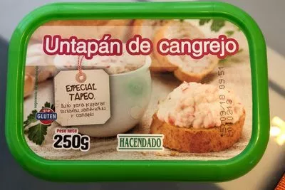 Untapán de cangrejo Hacendado , code 8480000807595