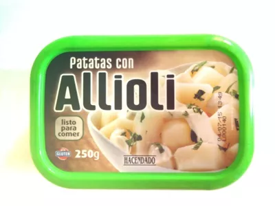 Patatas con allioli Hacendado 250g, code 848000080767