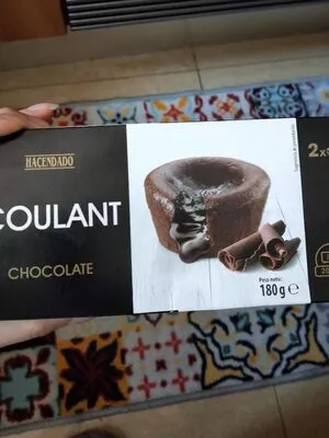 Coulant chocolate Hacendado 180 g, code 8480000829382