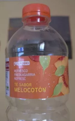 Refresco té sabor melocotón Eroski , code 8480010026085