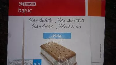 Sandwich nata Eroski , code 8480010051346