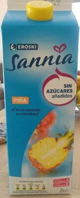 Bebida de Piña Eroski, Sannia , code 8480010130164