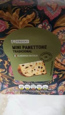 Mini panettone Eroski , code 8480010170030