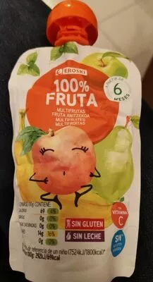 100% fruta multifrutas Eroski , code 8480010182750