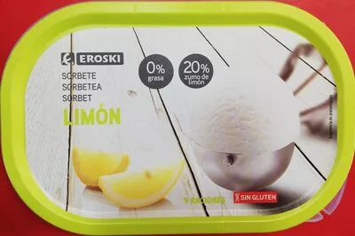 Sorbete de limón Eroski , code 8480010184297