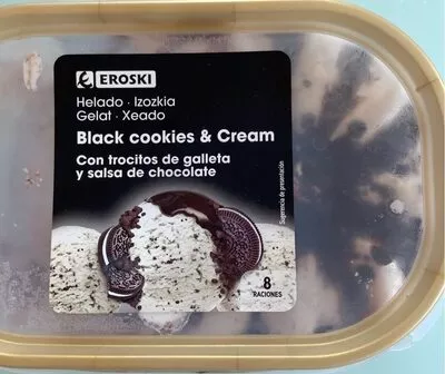 Black cookies & Cream Eroski , code 8480010192759