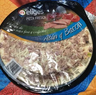 Pizza fresca atún y bacon Eliges 400 g, code 8480012010662