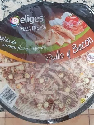 Pizza fresca Pollo y Bacon ELIGES Eliges , code 8480012010679