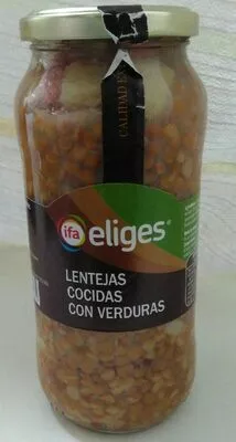 Lentejas cocidas con verdura Eliges , code 8480012011652