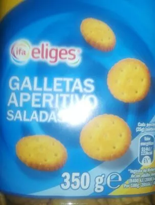 Galletas aperitivo saladas Eliges 350 g, code 8480012012819