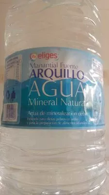 Agua mineral natural Fuente Arquillo Eliges 8 L, code 8480012014257