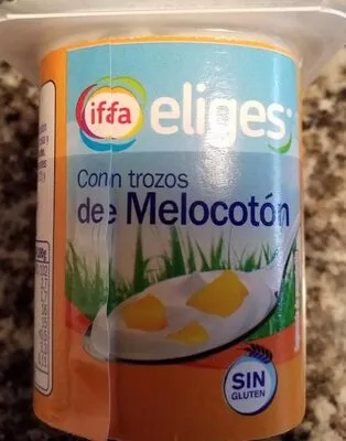 Yogur con trozos de melocotón Eliges , code 8480012020838