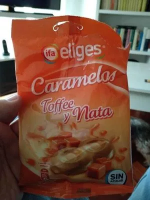 Caramelos toffee y nata eliges , code 8480012026038