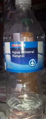 Agua mineral natural Spar , code 8480013231707