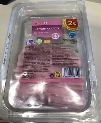 Jamón cocido Spar 260 g, code 8480013267102
