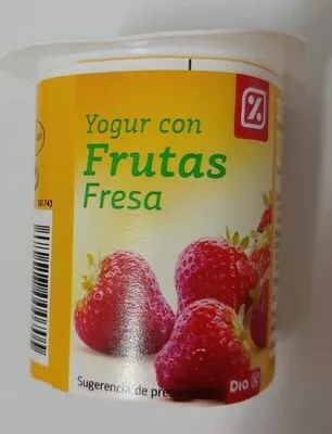 Yogur con frutas fresa Dia , code 8480017000705