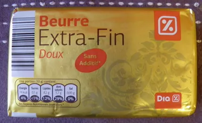 Beurre Extra-Fin Doux (82 % MG) Dia 250 g, code 8480017039309