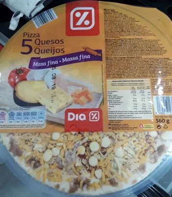 Pizza 5 quesos Dia 360 g, code 8480017176448