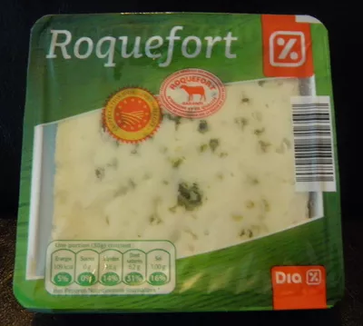 Roquefort AOP (32 % MG) Dia 150 g, code 8480017316547