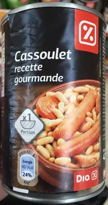 Cassoulet recette gourmande Dia 420 g, code 8480017349132