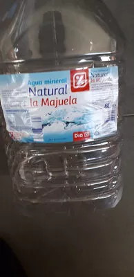 Agua mineral natural - Fuente Primavera o La Majuela DÍA 8l, code 8480017386571