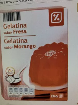 Gelatina sabor fresa Dia , code 8480017446190