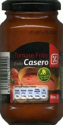 Tomate frito Dia Estilo casero Dia 350 g (neto), 370 ml, code 8480017455000