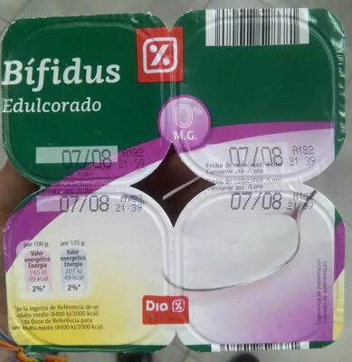Bifidus edulcorado 0% Dia 500 g (4x125g), code 8480017528681