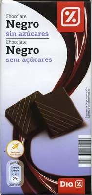 Tableta de chocolate negro sin azúcares Dia 100 g, code 8480017546715