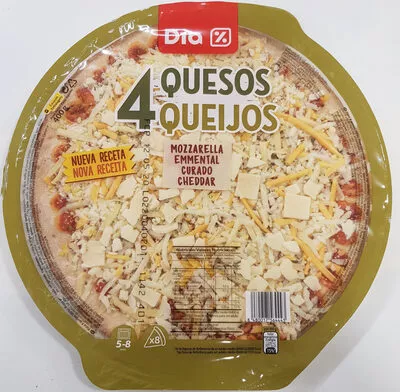 Pizza 4 quesos Dia 400 g, code 8480017564443