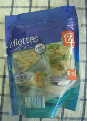 Miettes saveur crabe Dia Dia 200 g, code 8480017725424