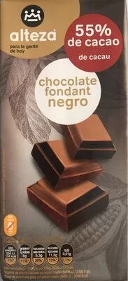 Chocolat fondant negro Alteza , code 8480024731784