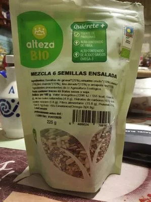 Mezcla 6 semillas ensalada Alteza 225 g, code 8480024755162