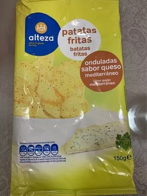 Patatas fritas sabor queso mediterraneo Alteza , code 8480024768230
